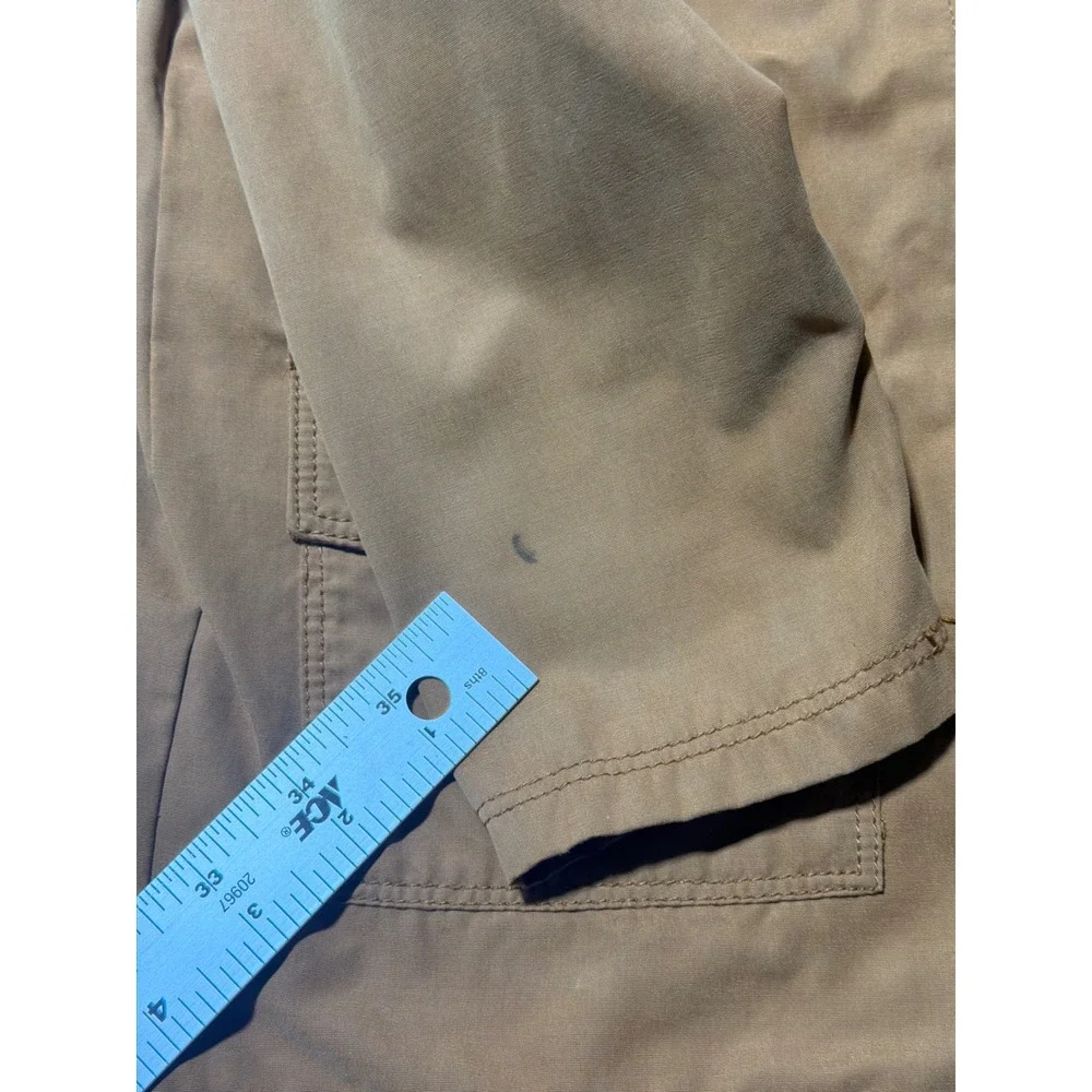 Old navy kids  XS 4-5 Brown Utility Field Jacket Hooded Full Zip Fleece
